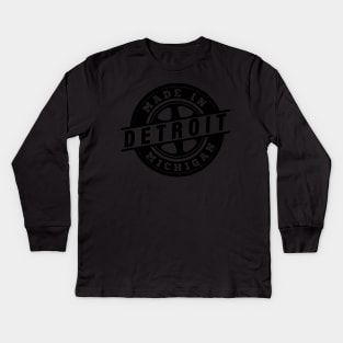 Made in Detroit Kids Long Sleeve T-Shirt